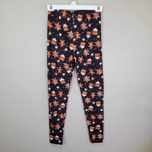 gingerbread-ornaments-polyester-spandex-ankle-leggings-plus-size-one-size