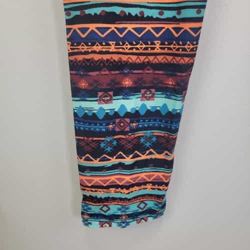 southwest-print-polyester-spandex-ankle-leggings-one-size-fits-all