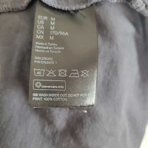 hm-friends-soda-shop-photo-gray-cotton-short-sleeve-t-shirt-size-m