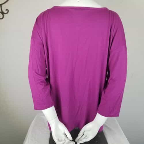 white-stag-single-pocket-3-4-sleeve-pullover-top