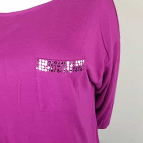 white-stag-single-pocket-3-4-sleeve-pullover-top