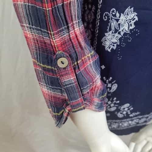 living-doll-bandana-back-plaid-front-open-shirt