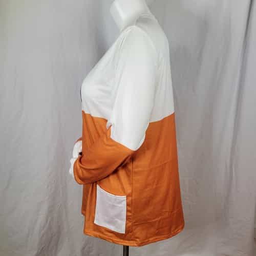 orange-and-creme-black-cat-and-pumpkin-halloween-color-block-shirt-size-2xl