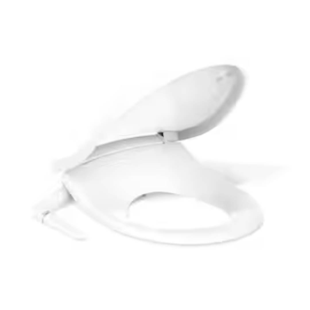 KOHLER K-76923-0 Purewash M250 Non-Electric Bidet Seat for Round Toilets in White
