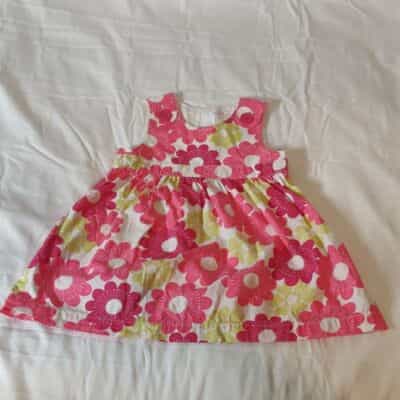 H&M Pretty in Pink Floral Print Summer Dress