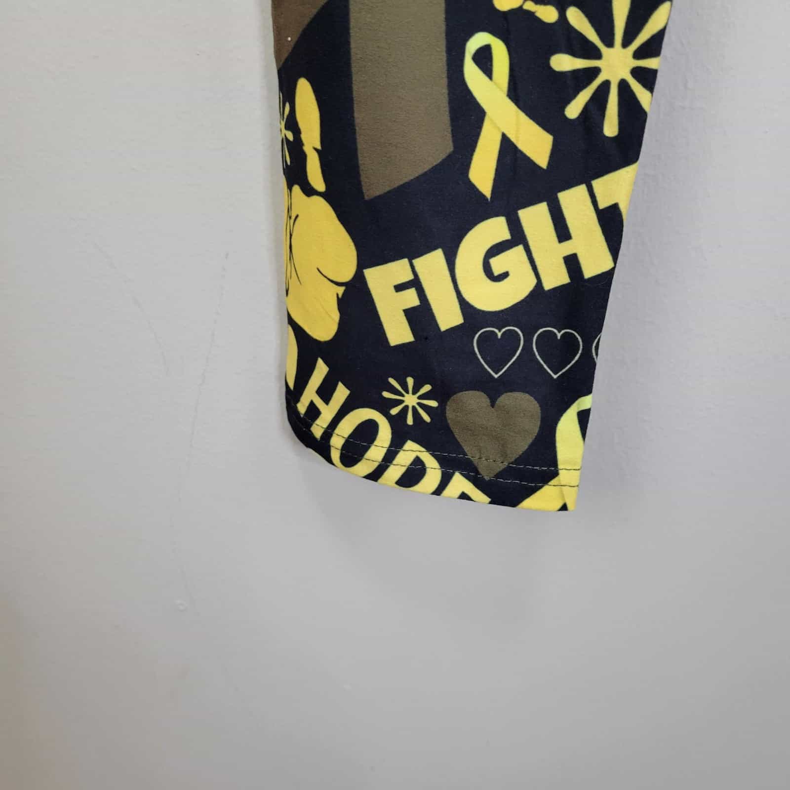 mad-hatter-dezign-yellow-awareness-ribbon-polyester-spandex-leggings-plus-size