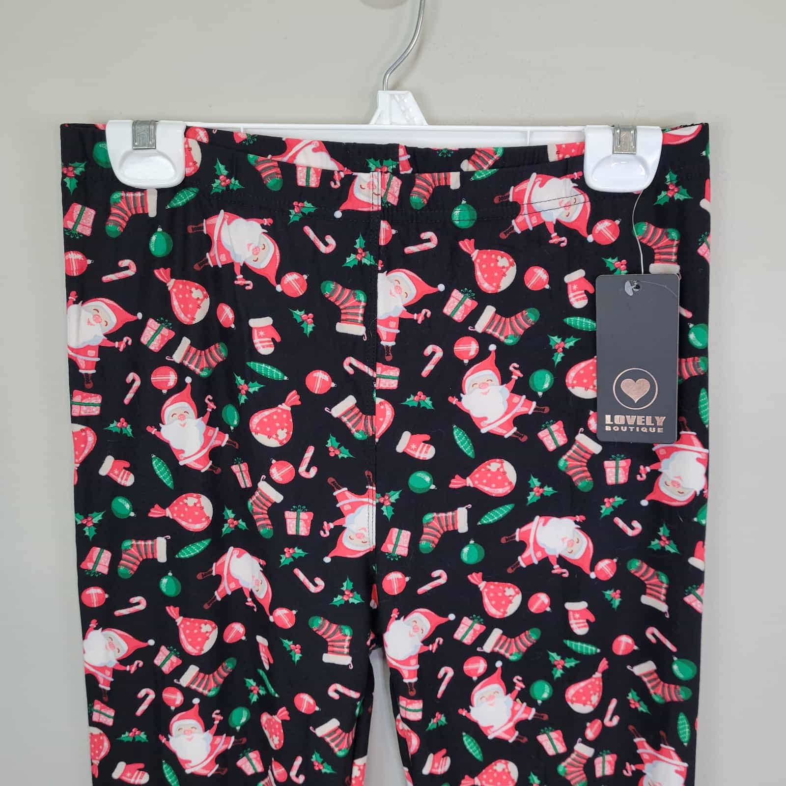 lovely-boutique-whimsical-santa-print-polyester-spandex-ankle-leggings-plus-size