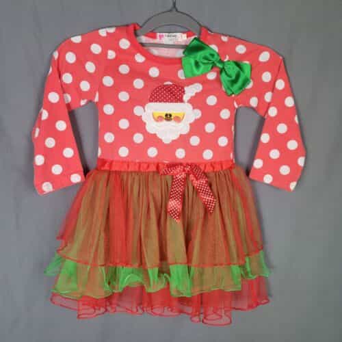 Vogue Fashions Santa Dress With Tulle Skirt
