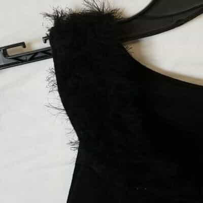 renee-belle-black-sleeveless-blouse-size-s