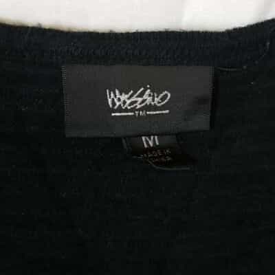 mossimo-sleeveless-asymmetrical-black-blouse-size-m