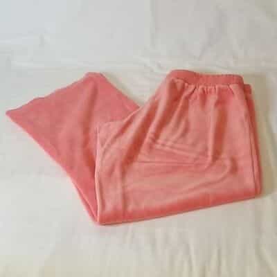 whisper-me-salmon-colored-drawstring-pants-size-xl