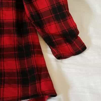 no-boundaries-red-black-plaid-lightweight-jacket-size-l