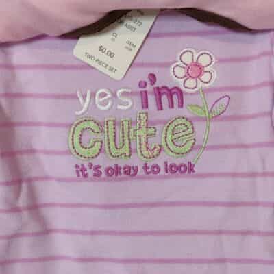 carters-2-pack-infant-snap-bottom-one-piece-outfits-size-0-to-3-months