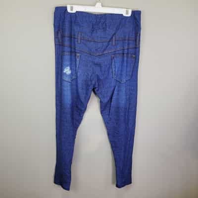 dren-designs-faux-distressed-denim-sunflower-accents-leggings-extended-size