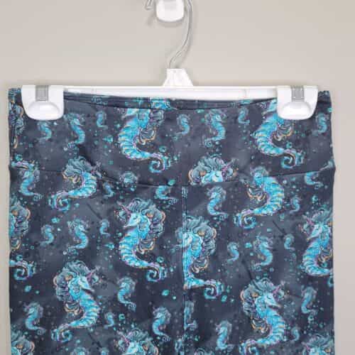 turquoise-seahorse-print-polyester-spandex-blend-leggings-one-size-fits-all