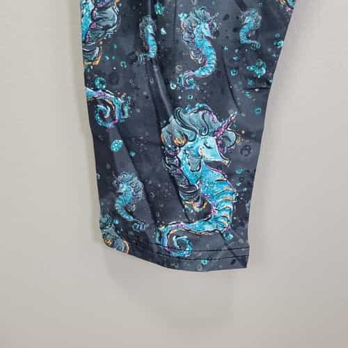 turquoise-seahorse-print-polyester-spandex-blend-leggings-one-size-fits-all