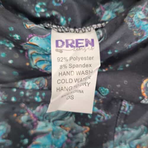 turquoise-seahorse-print-polyester-spandex-blend-leggings-one-size-fits-all