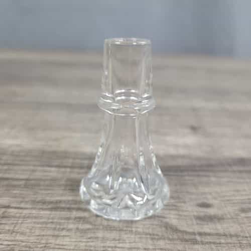 vintage-clear-glass-decanter-with-stopper-diamond-star-cut-pattern-liquor-bottle