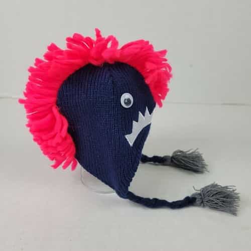 Top Paw Acrylic Navy Blue Monster Hat Size S