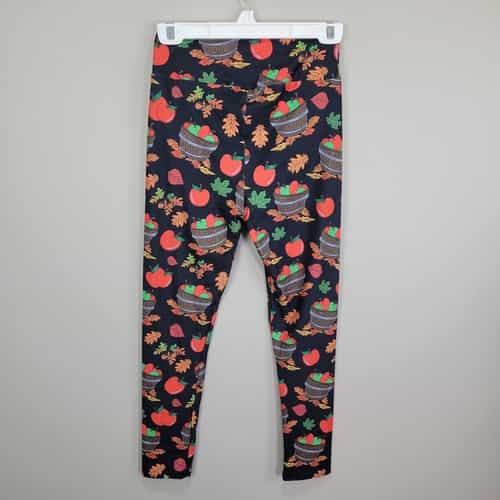 jaam-apple-basket-print-polyester-spandex-ankle-leggings-one-size-fits-all