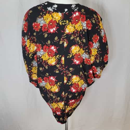 time-and-tru-floral-print-kimono-open-front-lightweight-bohemian-cardigan-os