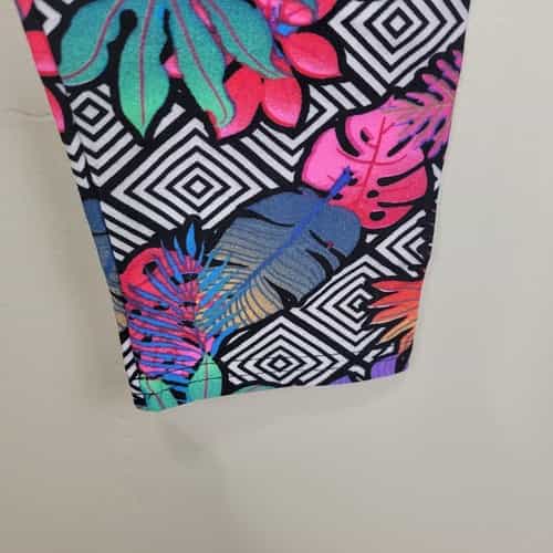 tropical-floral-print-polyester-spandex-ankle-leggings-extra-plus-size