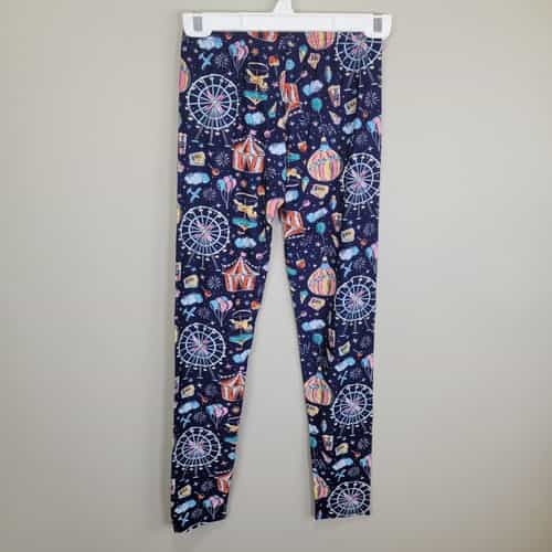 new-mix-circus-print-polyester-spandex-leggings-plus-size-one-size-fits-all