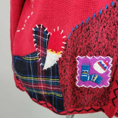 designers-original-studios-joy-patchwork-snowmen-red-ugly-christmas-sweater