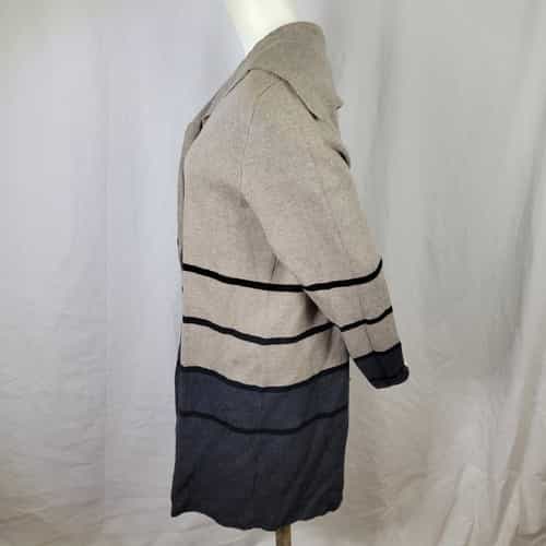 apt-9-oatmeal-and-gray-color-block-long-sleeve-open-front-cardigan