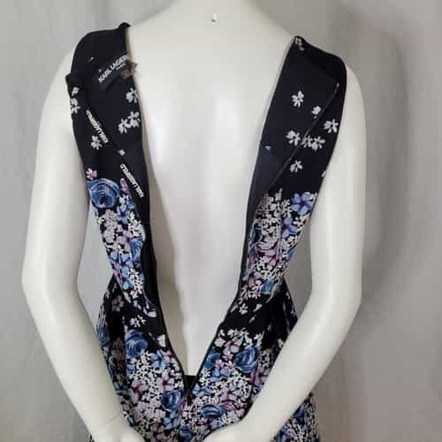 karl-lagerfeld-black-floral-print-lined-sleeveless-dress-size-4