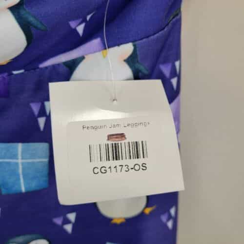 purple-penguin-jam-polyester-spandex-ankle-leggings-one-size-fits-all