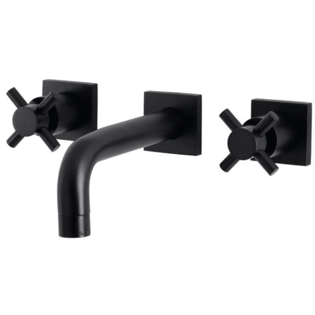 Kingston Brass KS6120DX Concord Bathroom Faucet, 10 x 7 x 3.06, Matte Black