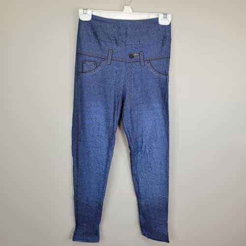 Dren Designs Faux Denim Leggings Tall and Curvy