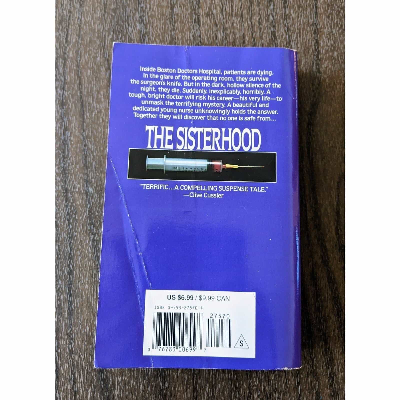 the-sister-hood-by-michael-palmer-book
