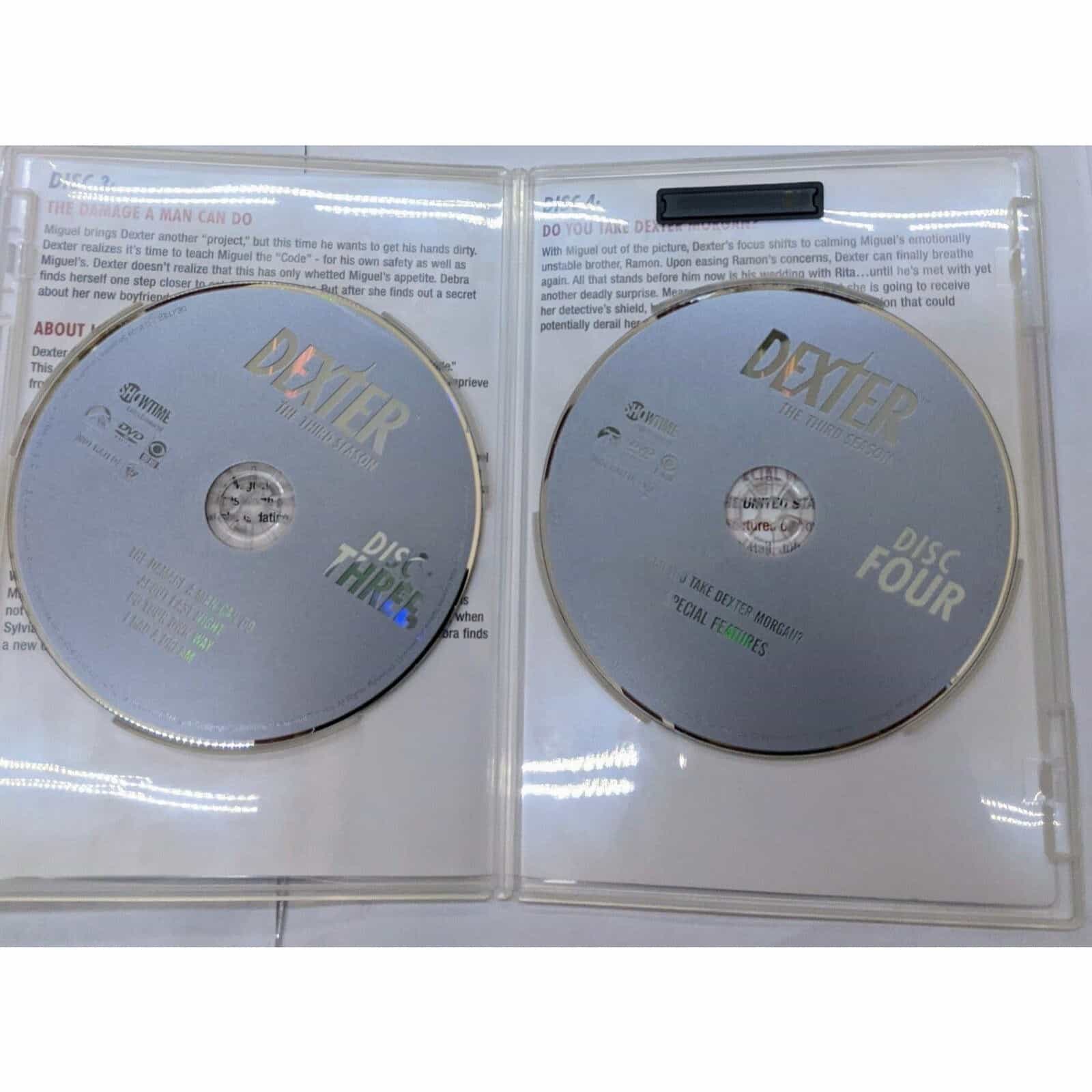 Dexter Complete Third Season DVD TV Series
