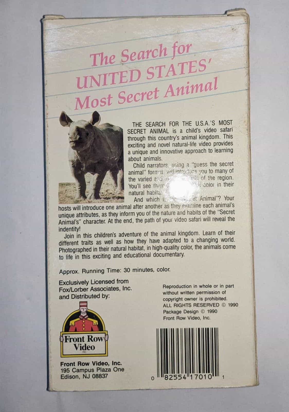 learn-about-animals-vhs-tapes