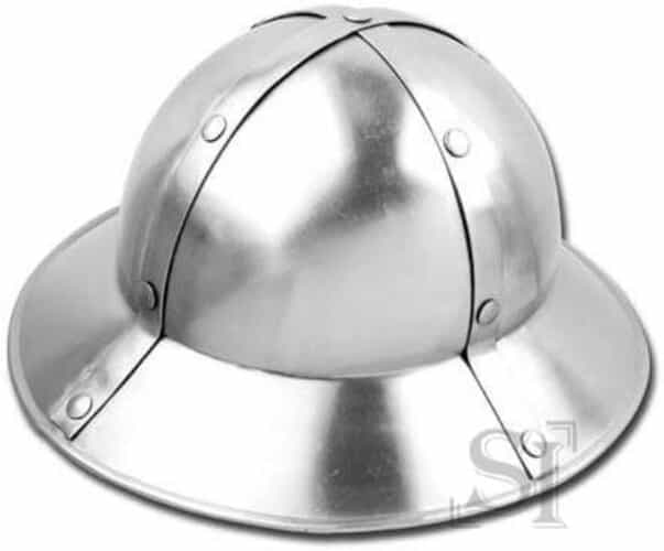 medieval-kettle-hat-xiii-century-infantry-helmet-functional-16g-w-display-stand