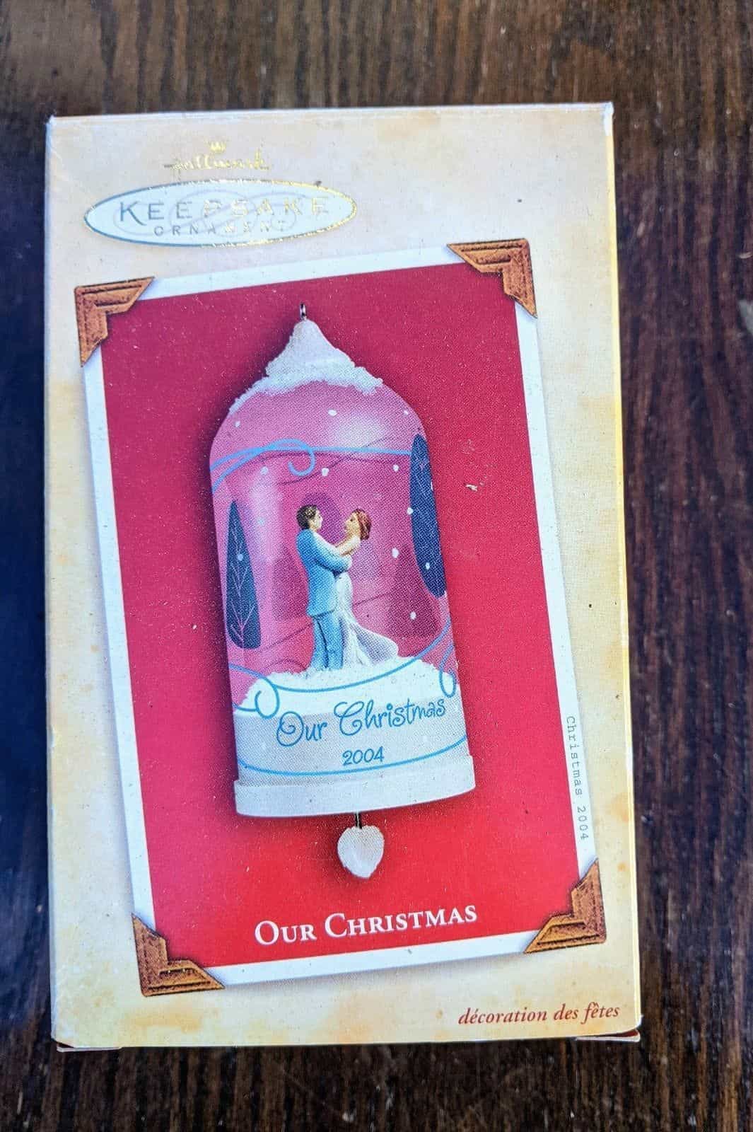 Our Christmas Keepsake Hallmark Ornament 2004
