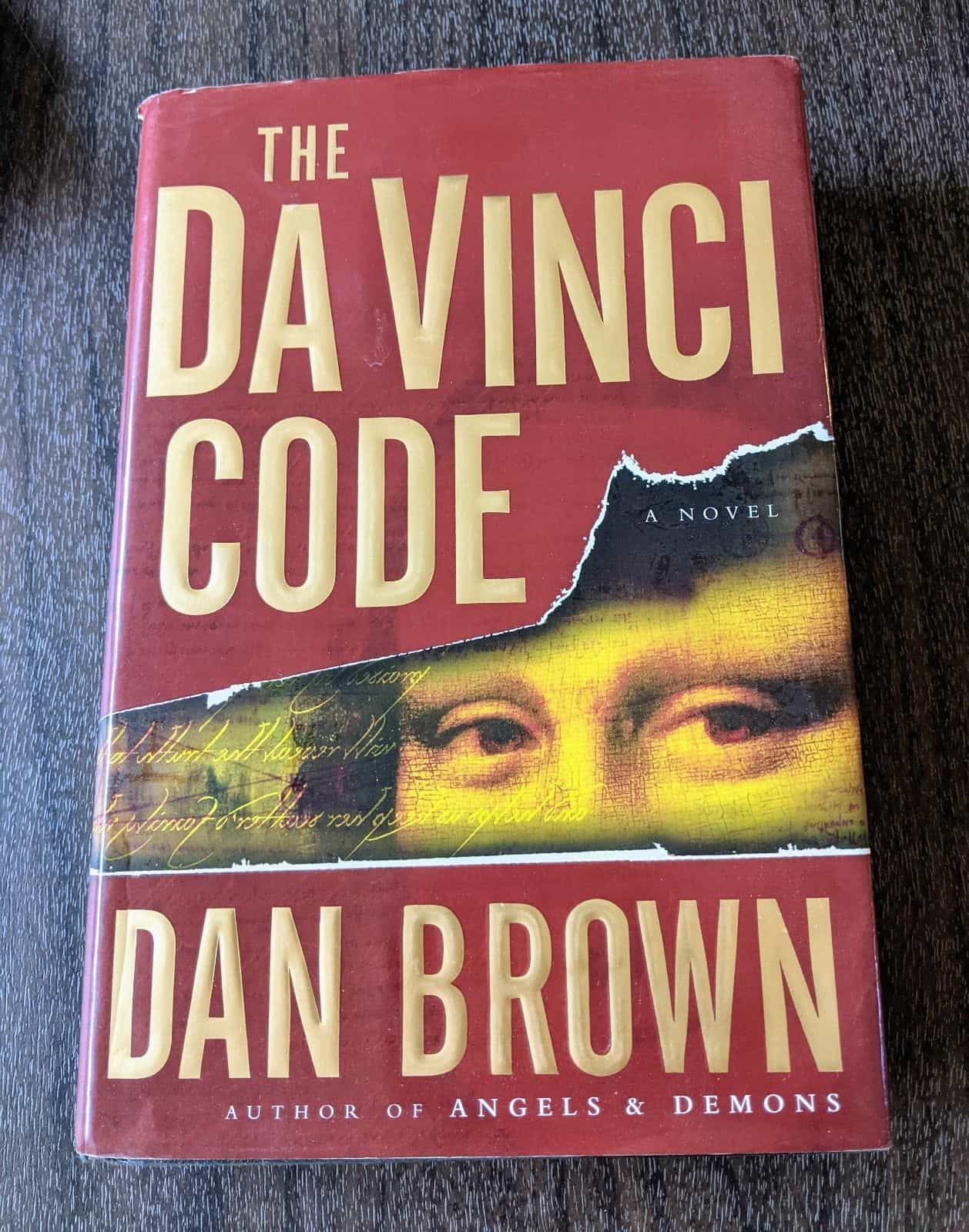 The Da Vinci Code by Dan Brown Hardcover Book