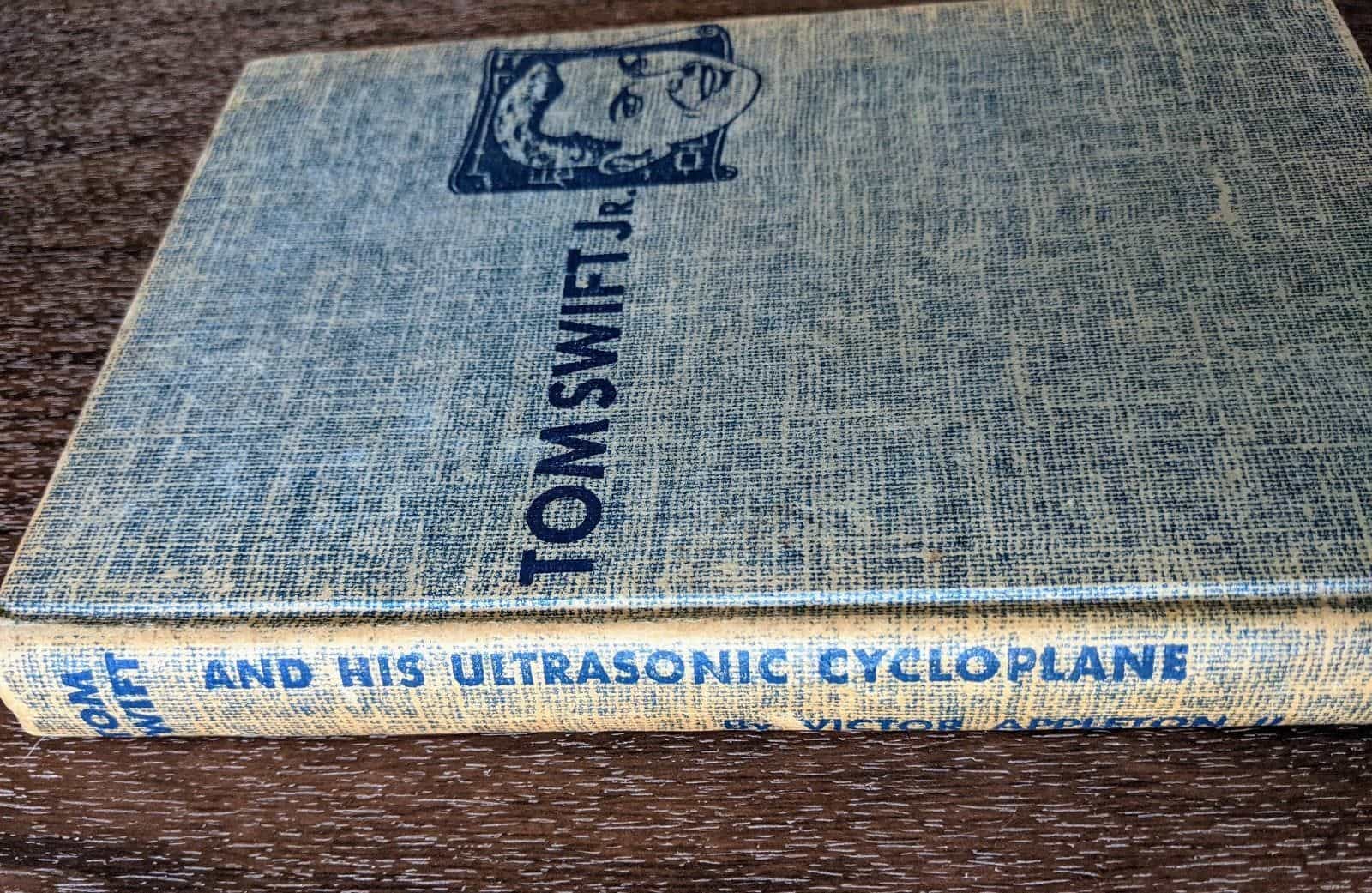 tom-swift-and-his-ultrasonic-cycloplane-by-victor-appleton-ii-antique-book-1957