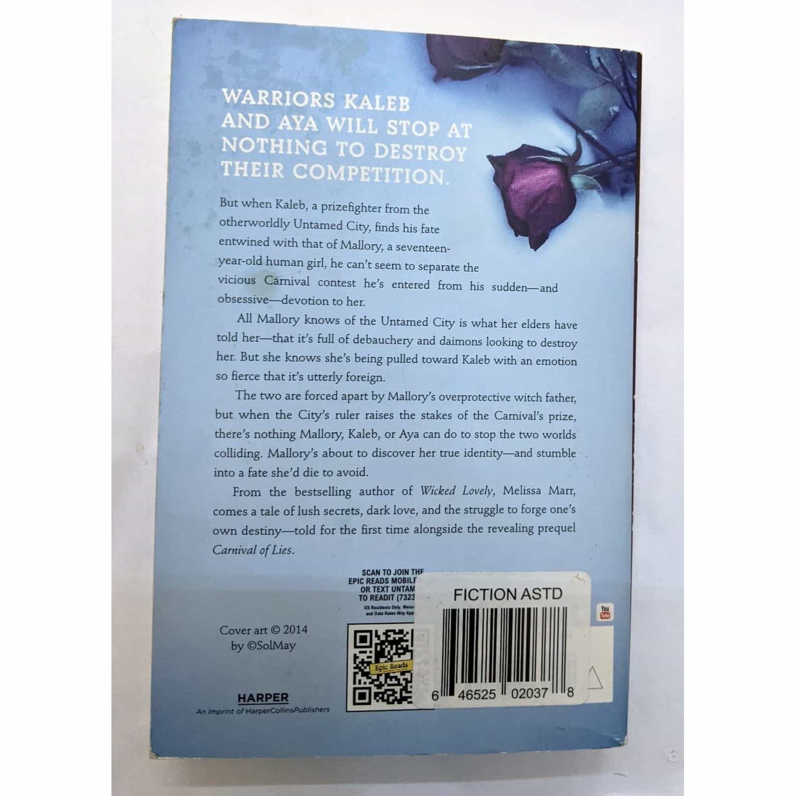 untamed-city-carnival-of-secrets-carnival-of-lies-by-melissa-marr-book