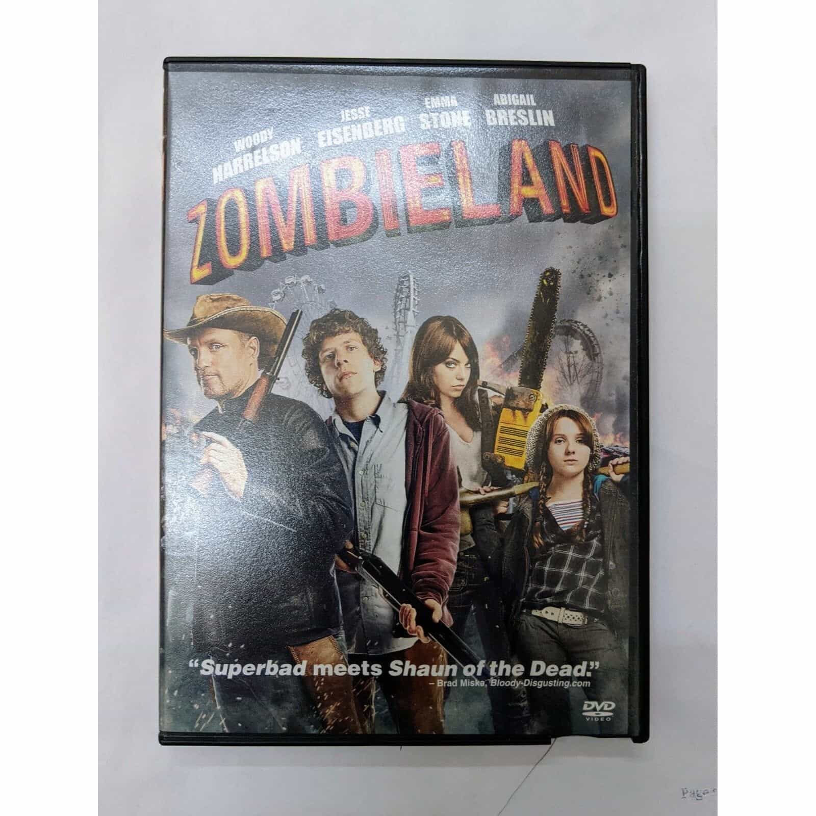 Zombieland DVD movie