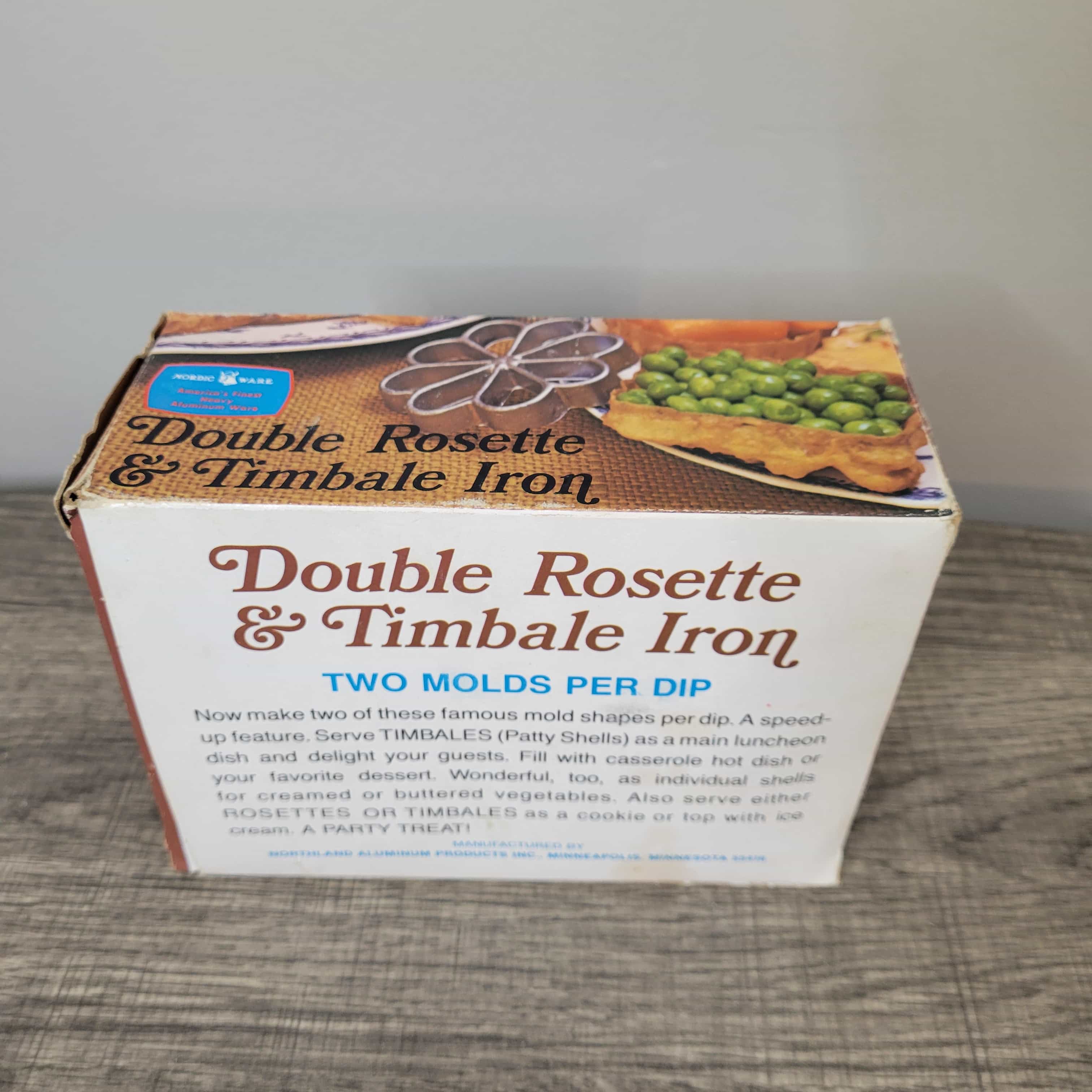 vintage-nordic-ware-double-rosette-timbale-iron-4-mold-set-new-in-box