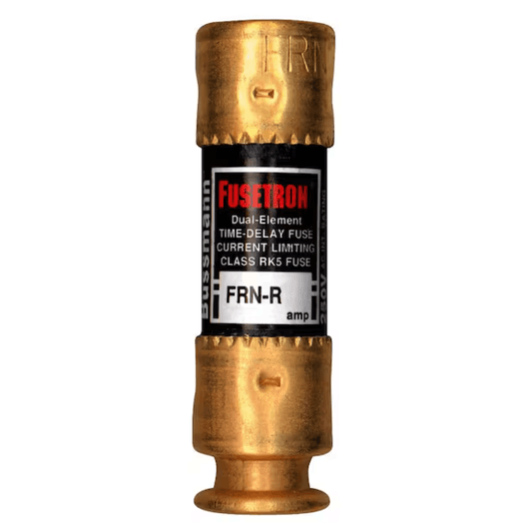 Cooper Bussmann BP/FRN-R-60 FRN Series 60 Amp Brass Time-Delay Fuse Cartridges (2-Pack)