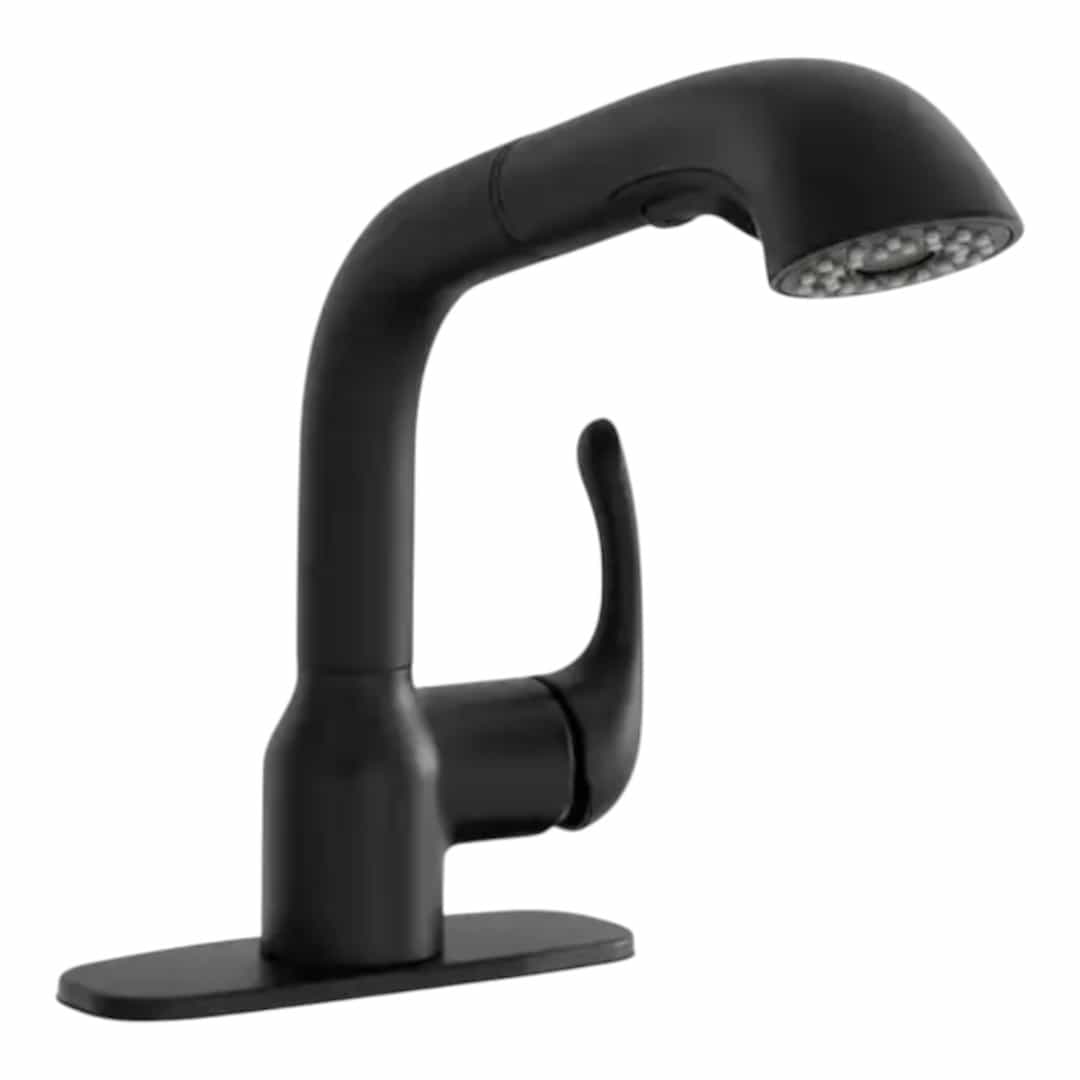 glacier-bay-1005-409-736-dunning-single-handle-pull-out-laundry-utility-faucet-with-dual-spray-function-in-matte-black