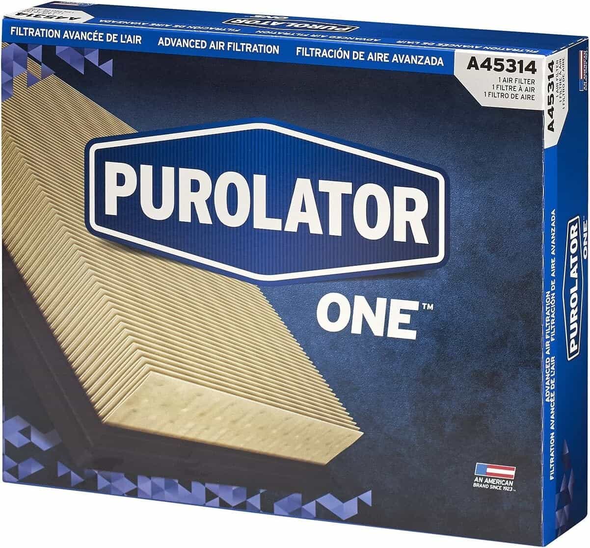 Air Filter Purolator One Advanced Air Filtration A45314