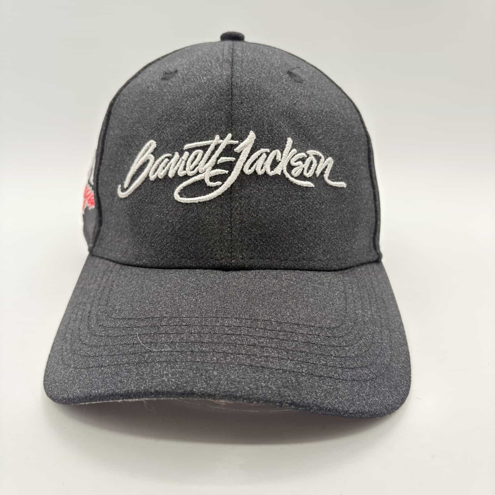 Barrett Jackson 2019 Las Vegas Ahead Mid Fit Gray Embroidered Adjustable Cap