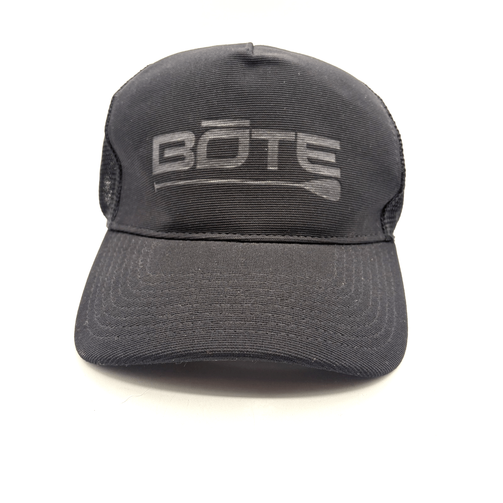 Bote Bote Board Black on Black Mesh Trucker Snapback Cap