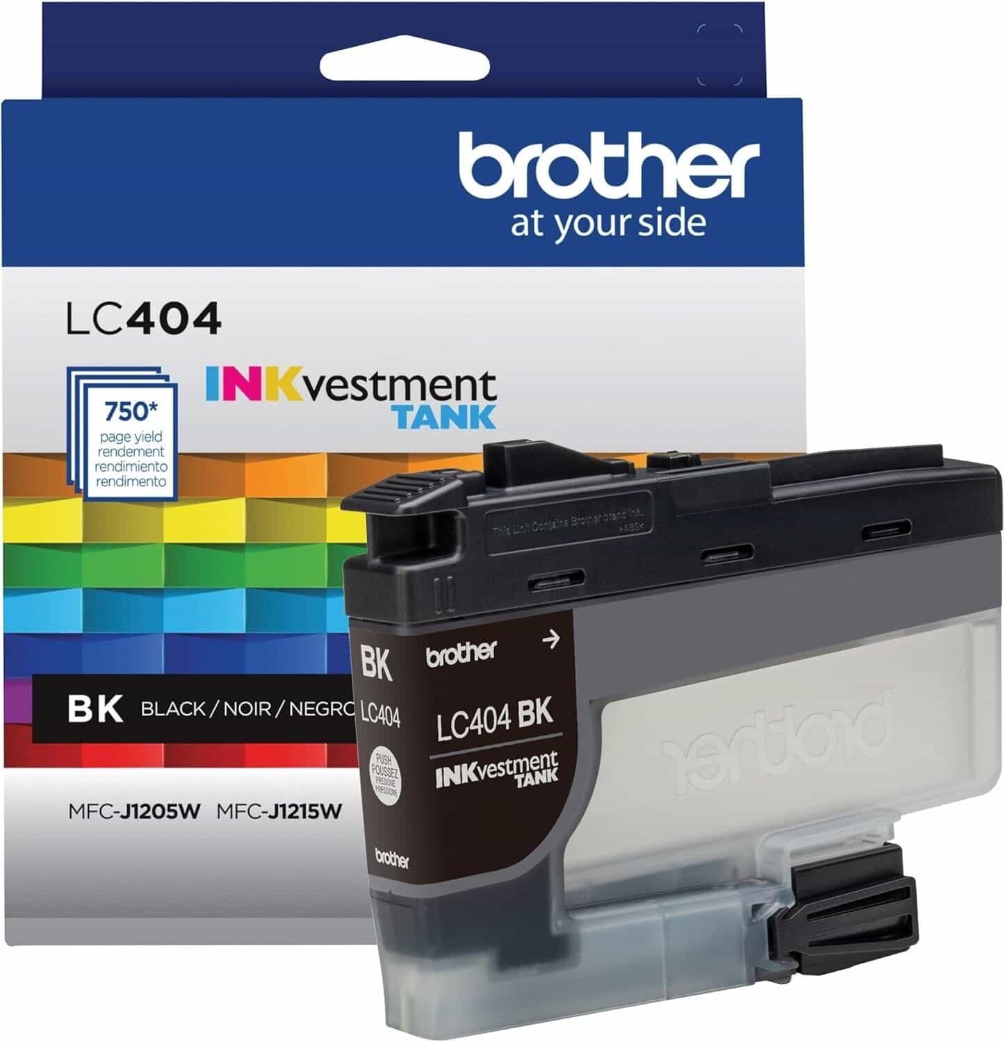 Brother Inkvestment Tank Black LC404 MFC-J1205W MFC-J1215W
