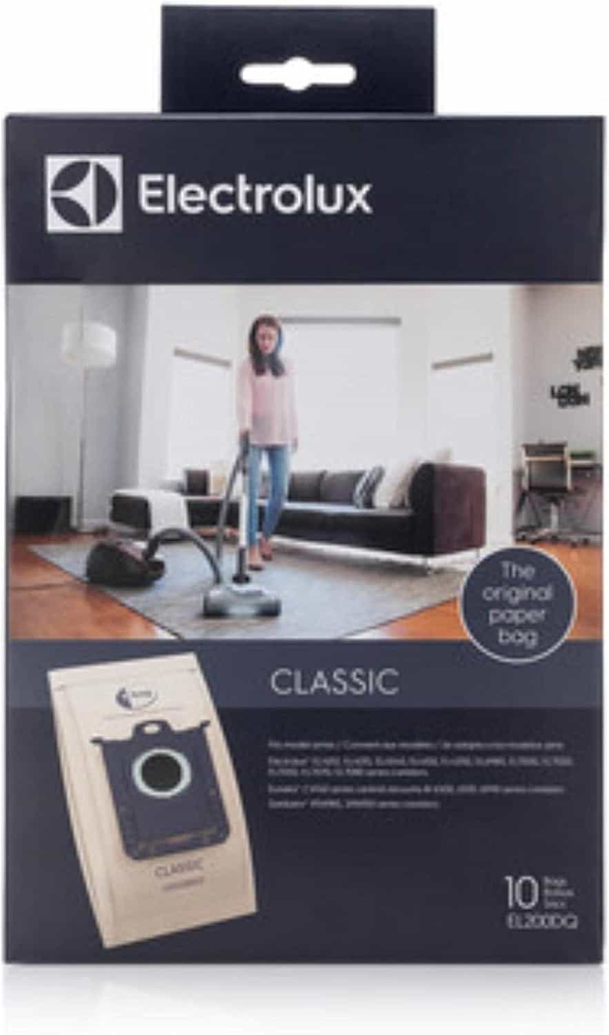 Electrolux EL200DQ Classic S-Bag Vacuum Bag 10 Pack Fits all EL Series